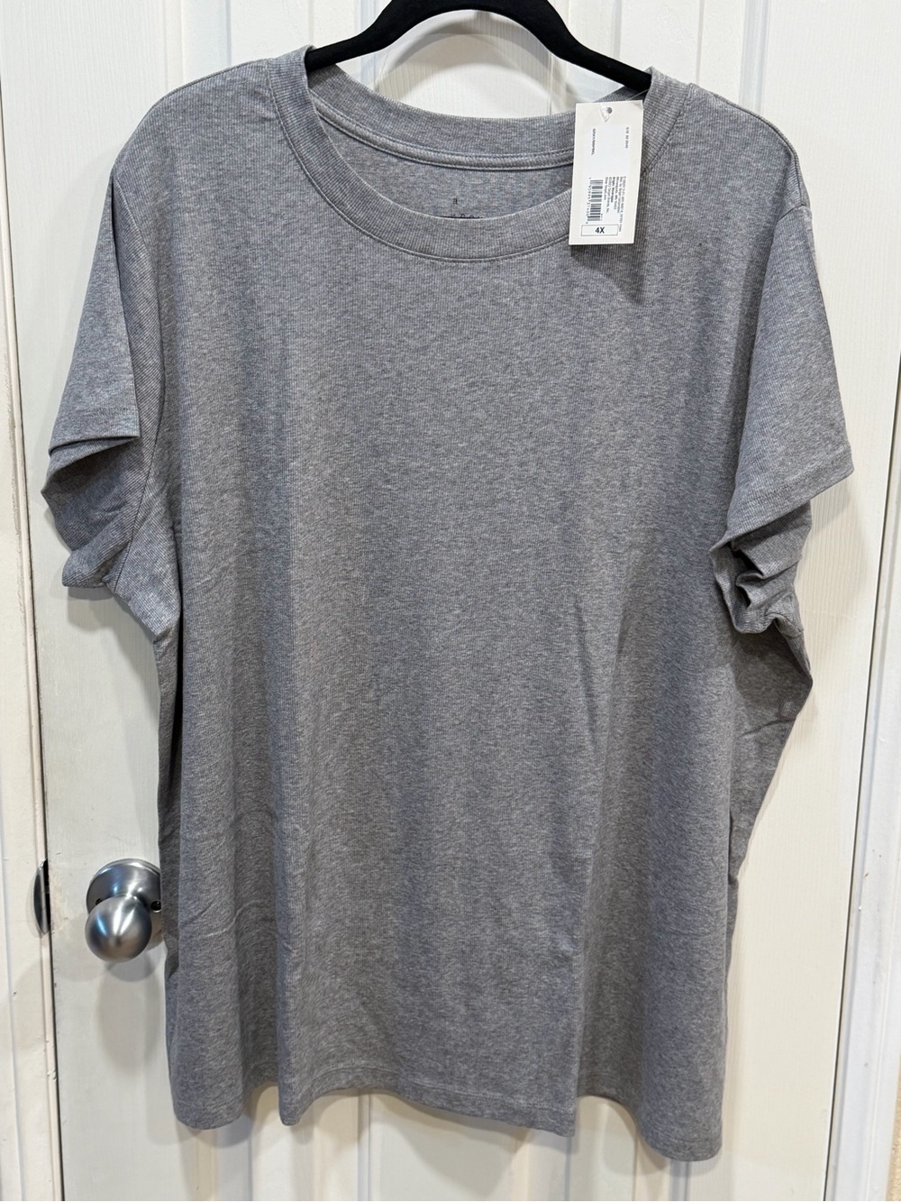 a new day Gray Short Sleeve Crew Neck Tee